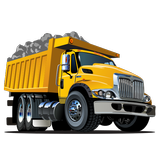 Dump truck games free icône