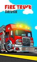Fire truck childs games Affiche