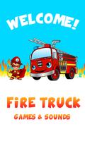Fire Truck games Affiche