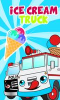 Crazy ice cream truck driver poster
