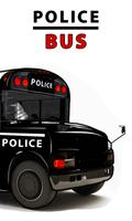 Police Bus driving games Affiche