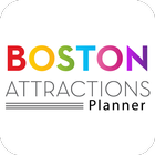 Boston Attractions Planner Zeichen