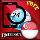 Appels d'urgence à Singapour icône