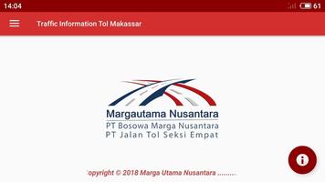 Traffic Information Toll Makassar poster