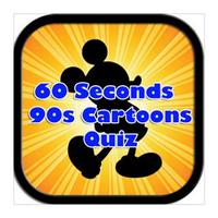 Cartoons Quiz: 60-90 Seconds plakat