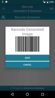 Barcode Generator and Scanner capture d'écran 3