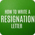 How to Write a Resignation Letter icône