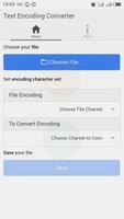 Text Encoding Converter پوسٹر