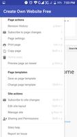 Create Own Website Free screenshot 3