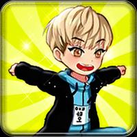 Party Run Exo Chibi الملصق