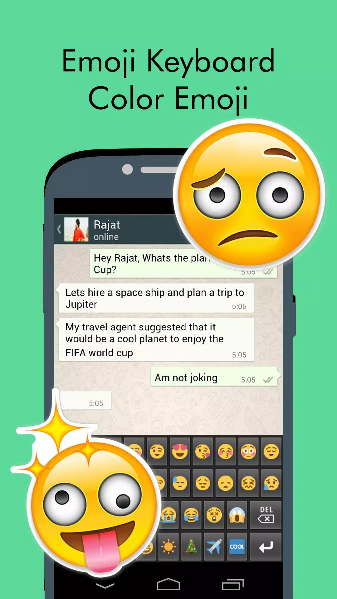 Emoji Clavier - Couleur Emoji APK pour Android Télécharger