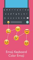 Emoji Keyboard - Цвет Emoji скриншот 1