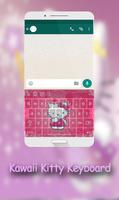 Keyboard Kitty Kawaii penulis hantaran