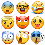Sticker - Galaxy Emoji style