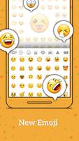 Emoji Android keyboard imagem de tela 1