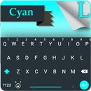 Cyan Emoji Android L Keyboard APK