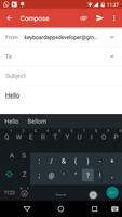 Cyan Emoji Android L Keyboard تصوير الشاشة 1