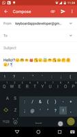 Dirty Yellow Emoji Keyboard تصوير الشاشة 1