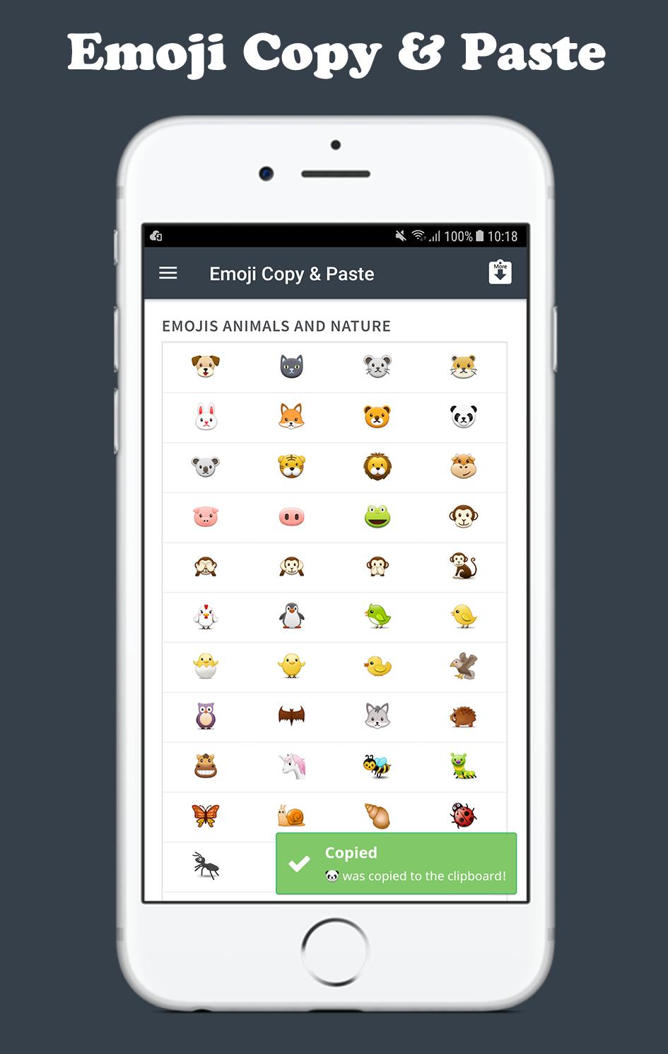 😋 Emoji Copy and Paste ⚽ capture d'écran 1.