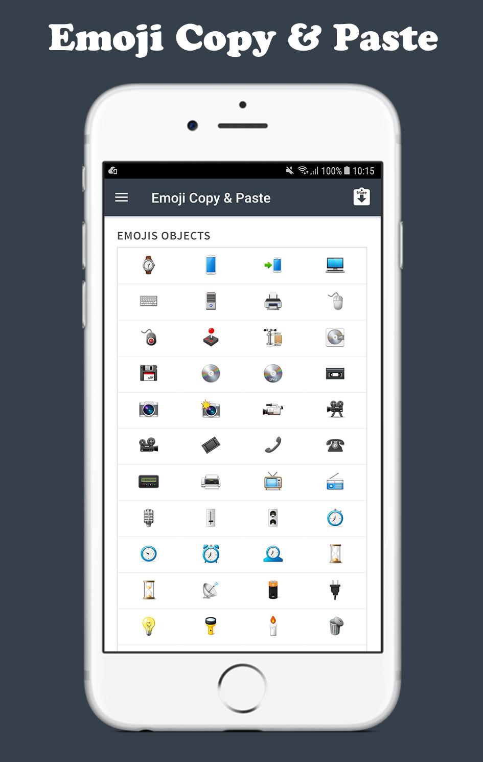 And emojis paste iphone copy 😍⌨️ Online