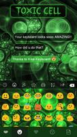 Toxic Cell 💀 Emoji iKeyboard Ekran Görüntüsü 1