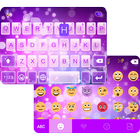 Violet Emoji Keyboard Theme icon