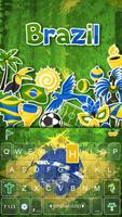 Poster Brazil 2016 Emoji iKeyboard