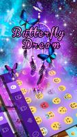 Butterfly Dream iKeyboardTheme imagem de tela 1