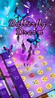 Butterfly Dream iKeyboardTheme capture d'écran 1