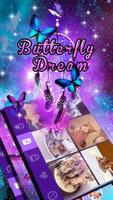 برنامه‌نما Butterfly Dream iKeyboardTheme عکس از صفحه