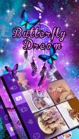 Butterfly Dream iKeyboardTheme capture d'écran 2