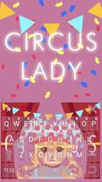 Circus Emoji iKeyboard Theme penulis hantaran