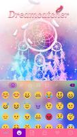Dreamcatcher Emoji keyboard imagem de tela 2