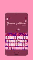 Flower Pattern Theme Plakat