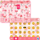 Flamingos iKeyboard Theme APK