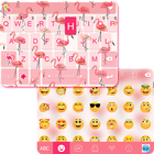 Flamingos iKeyboard Theme icône