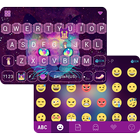 Galaxy Cat Emoji KeyboardTheme icône