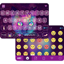 Galaxy Cat Emoji KeyboardTheme APK