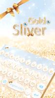 Gold & Sliver Emoji Keyboard پوسٹر