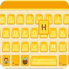 Honey Theme for Keyboard Emoji APK Herunterladen