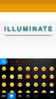Illuminate Emoji iKeyboard capture d'écran 2