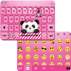 Lovely Panda iKeyboard Theme ไอคอน