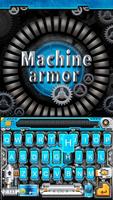 Machine Armor Emoji Keyboard Plakat