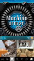 برنامه‌نما Machine Armor Emoji Keyboard عکس از صفحه