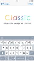 Classic theme Emoji Keyboard الملصق