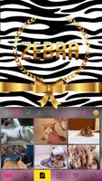 Zebra Theme for iKeyboard تصوير الشاشة 3