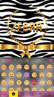 Zebra Theme for iKeyboard تصوير الشاشة 2