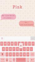 Pink Theme for iKeyboard emoji скриншот 2