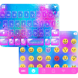 Rain Theme for Emoji iKeyboard