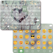 Romantic Emoji Keyboard Theme